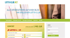 Desktop Screenshot of lotto-club.net